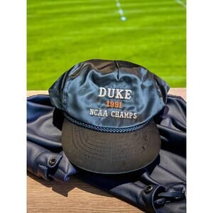 Vintage 1991 Duke University NCAA Champion Hat